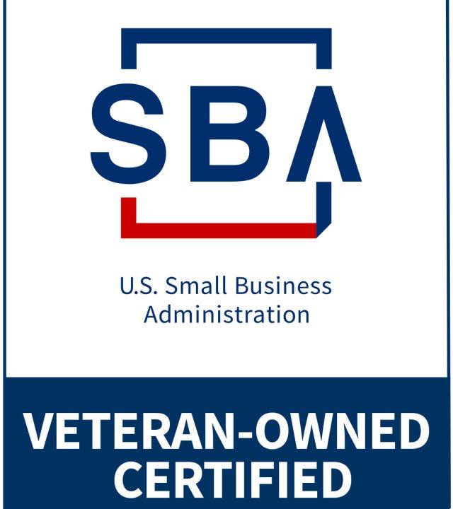 SBA Veteran-Owned Small Business certification badge - Infinity Networks